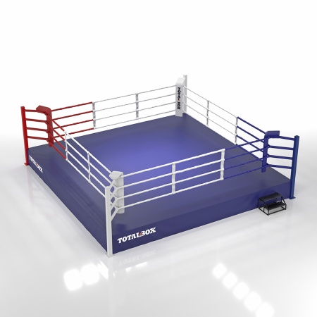 Купить Ринг боксерский Totalbox на помосте 0,5 м, 5х5м, 4х4м в Вытегре 