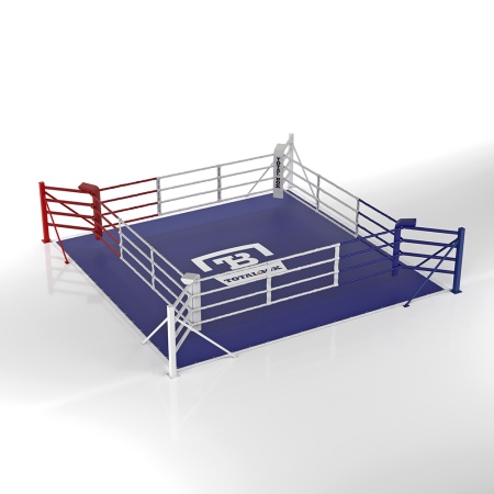 Купить Ринг боксерский напольный Totalbox на упорах 6х6м в Вытегре 